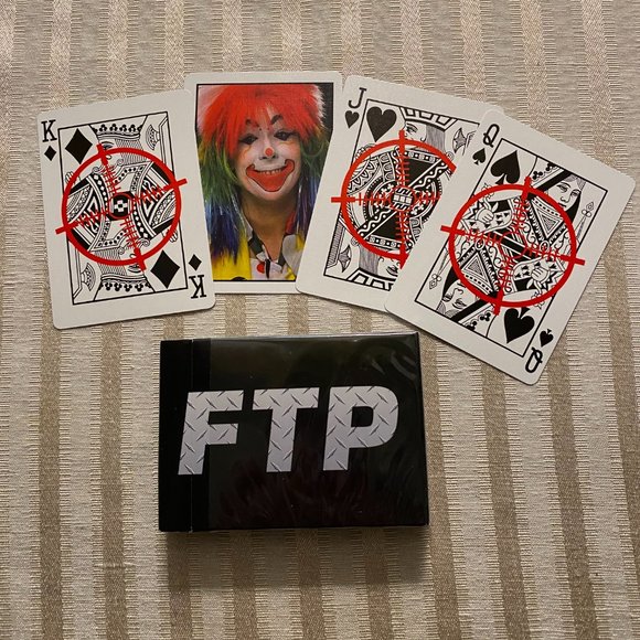 FTP PLAYING CARDS (2 DECKS) ONE OPEN AND ONE UNOPENED - Picture 4 of 5